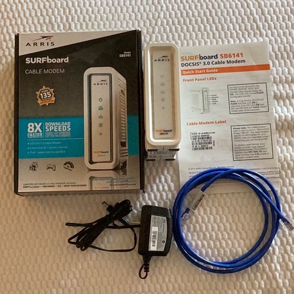 ARRIS SB6141 Surfboard Cable Modem - Picture 2 of 8